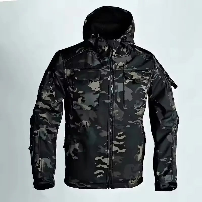 AeroGuard Pro Taktische wasserdichte und winddichte Jacke für Outdoor-Abenteuer