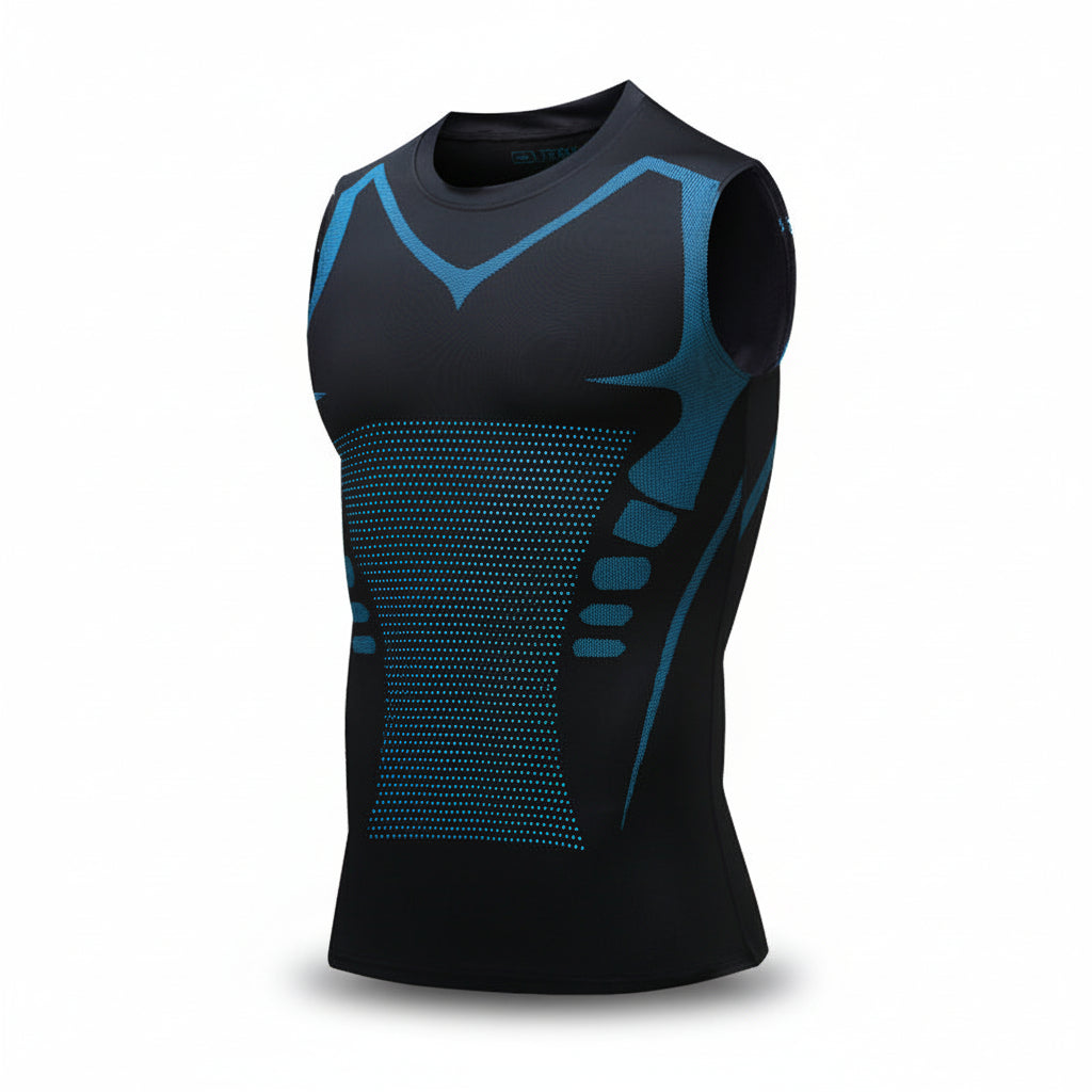 Ionic formende singlet for holdningsstøtte og komfort