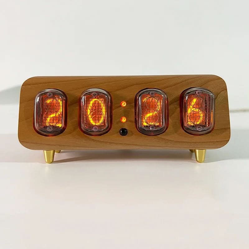 AuroraNix Orologio Nixie con Controllo Bluetooth per Arredamento Moderno