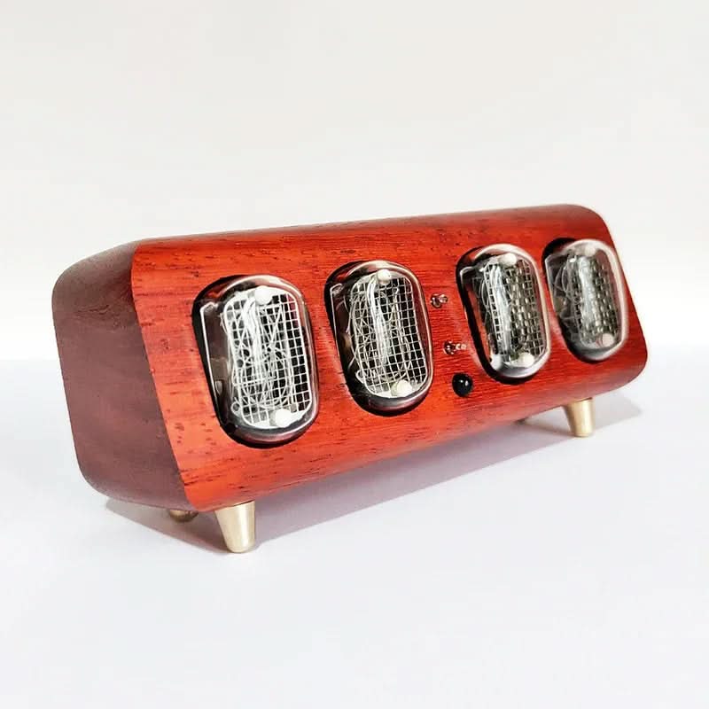AuroraNix Orologio Nixie con Controllo Bluetooth per Arredamento Moderno