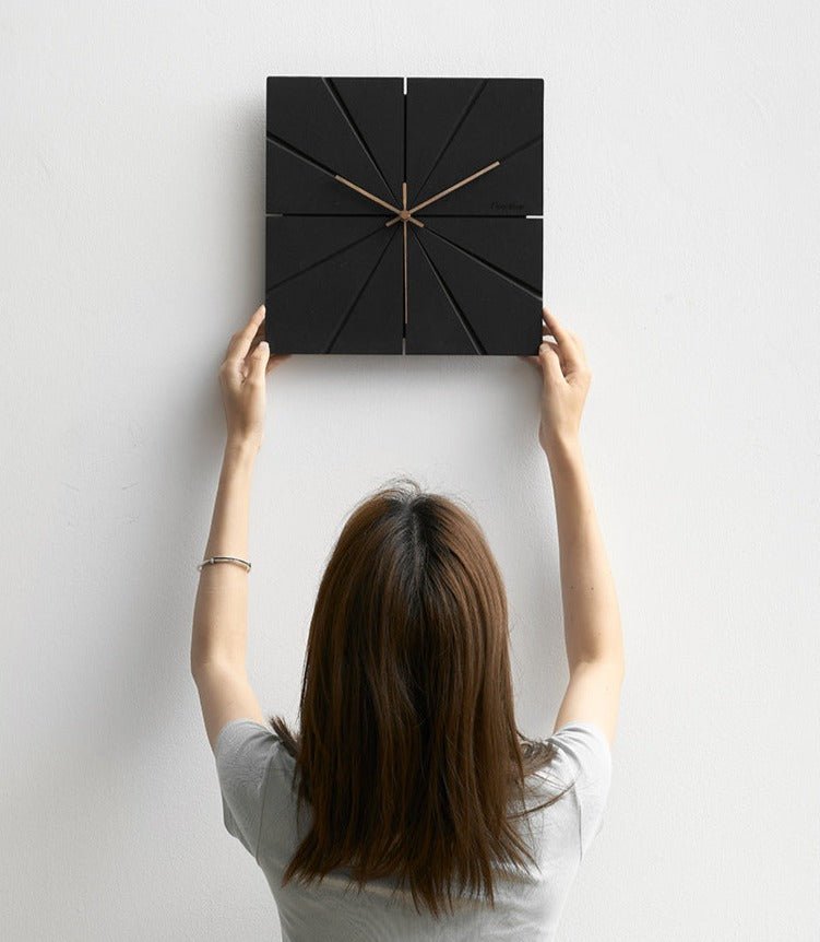 Ceas de perete decorativ modern Calm Clock cu mecanism silențios