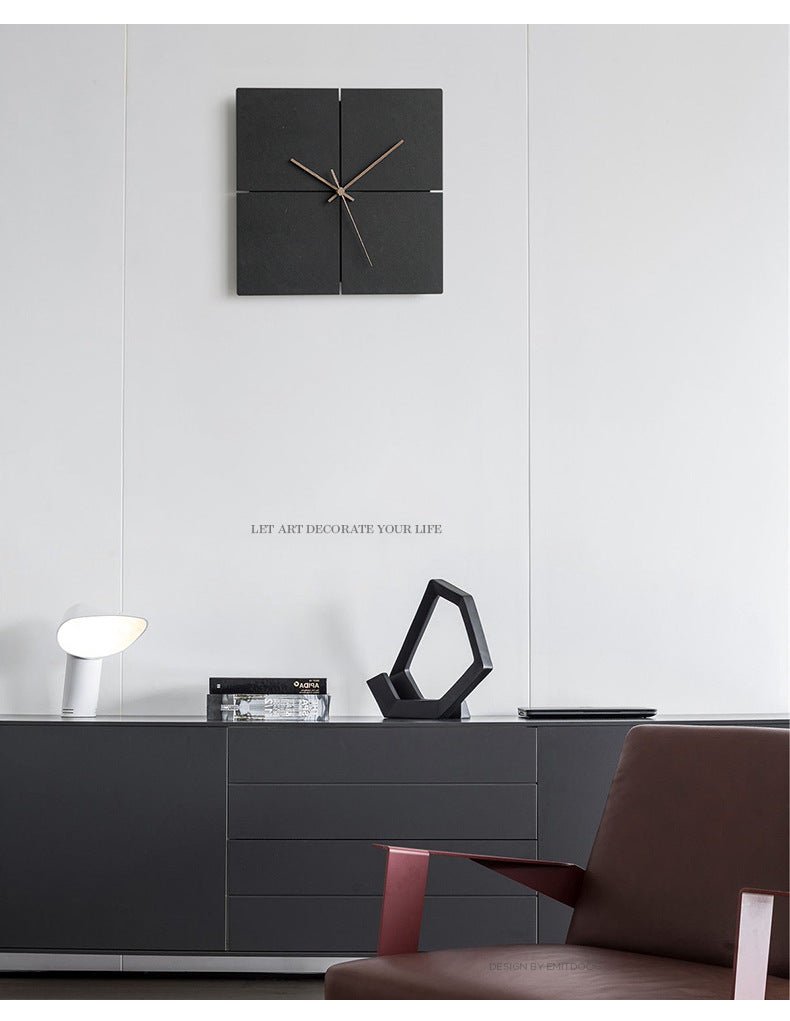 Ceas de perete decorativ modern Calm Clock cu mecanism silențios