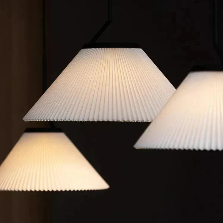 Velora Crème Plissé Hanglamp Met Warm Licht En Zachte Scandinavische Stijl | Snurv