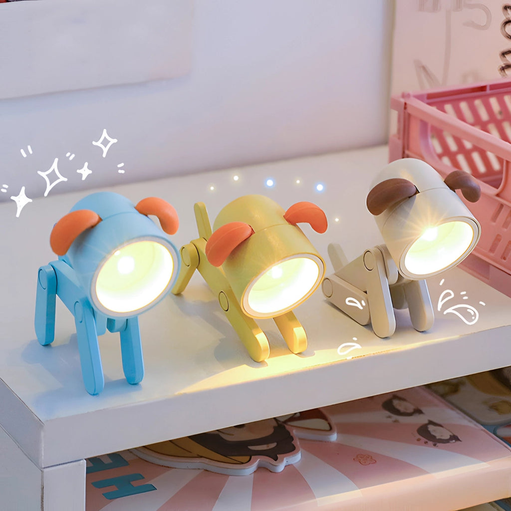 BlossomClip LED USB stolní lampa s klipem, růžová s flexibilním ramenem