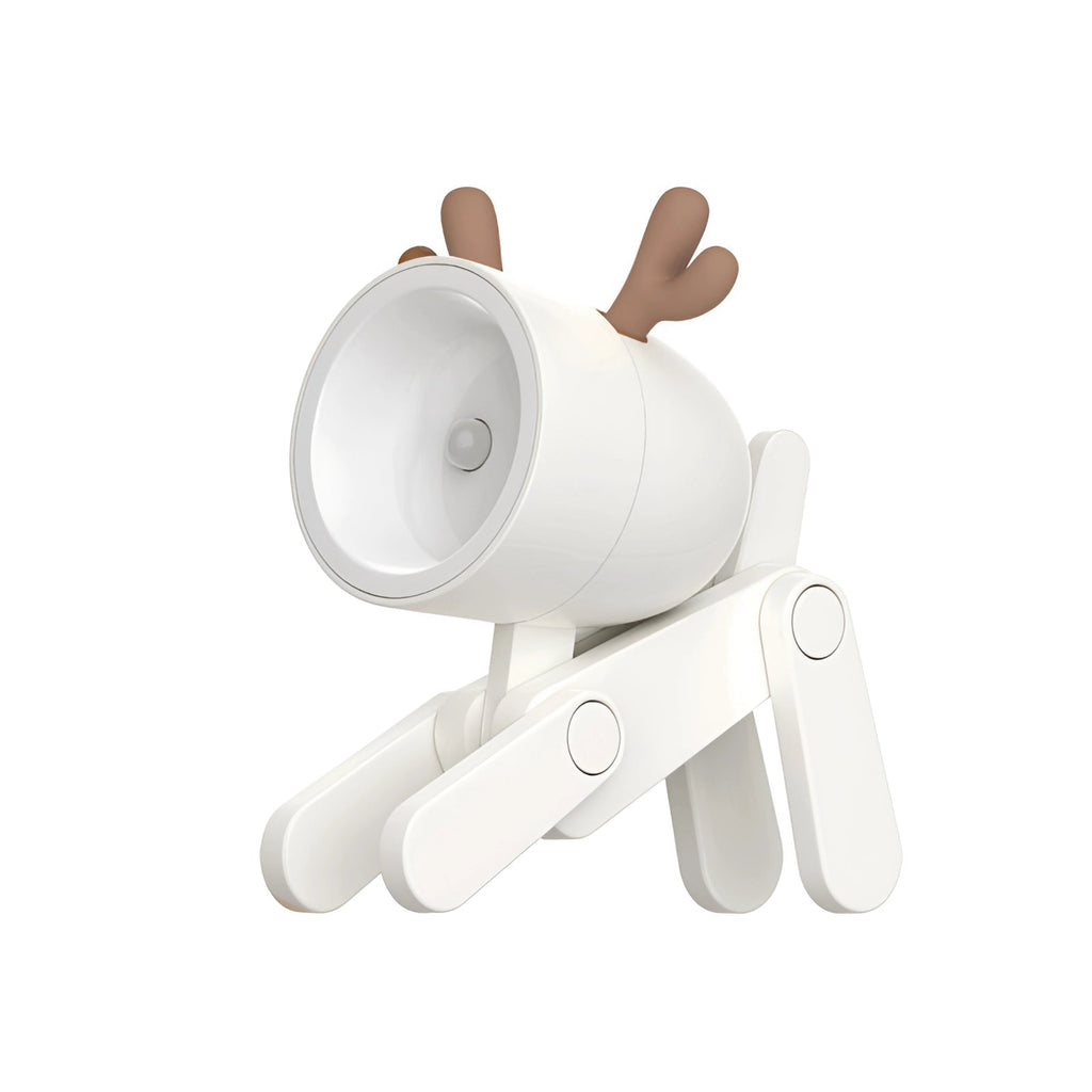 BlossomClip LED USB stolní lampa s klipem, růžová s flexibilním ramenem