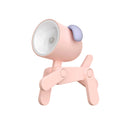 BlossomClip LED USB stolní lampa s klipem, růžová s flexibilním ramenem
