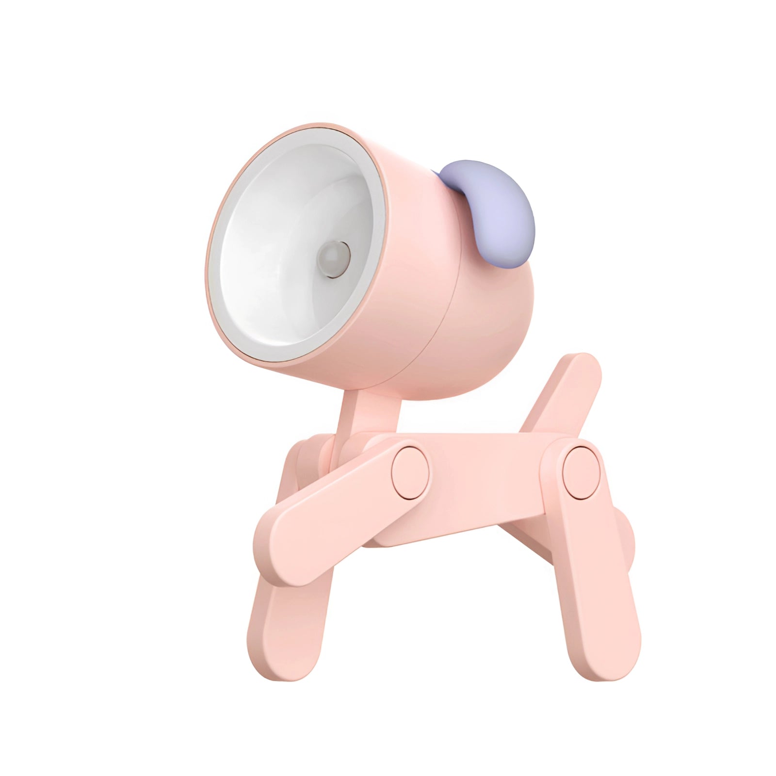 BlossomClip LED USB stolní lampa s klipem, růžová s flexibilním ramenem