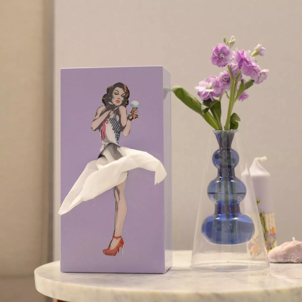 Suport pentru șervețele cu figurina dansatoare jucăușă pentru decorul casei