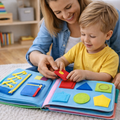 Montessori Beschäftigungsbuch Filz-Aktivitätsset für Kleinkinder zum Lernen