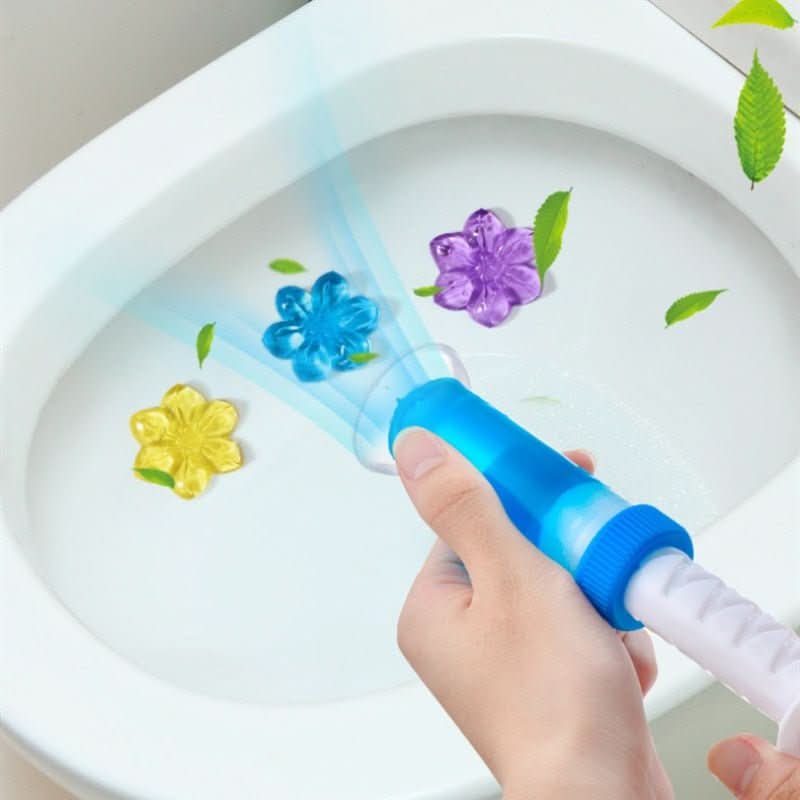 BlossomEase Duo čistič toalety a osvěžovač vzduchu s dlouhotrvající květinovou vůní