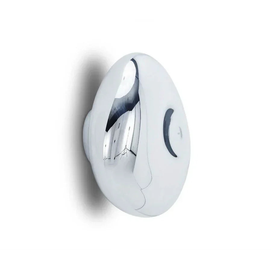 Molten Acrylic Wall Light Sconce With Glacier-Inspired Shade | Rosalyssa