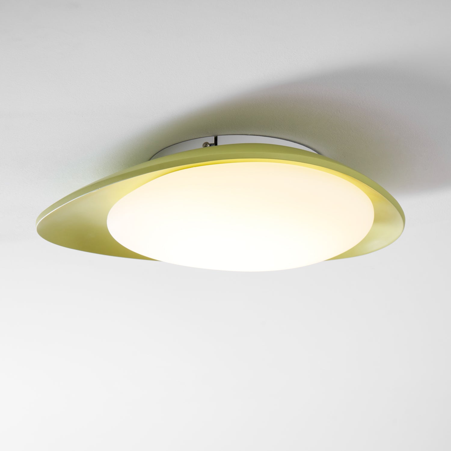 Oválné stropní svítidlo z pryskyřice, stmívatelné LED, zelené nebo béžové, 3000K-6000K, 36 cm nebo 46 cm