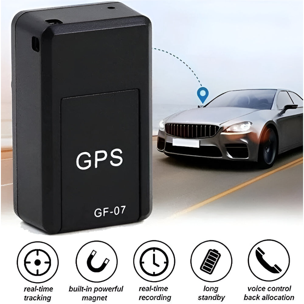 Rastreador GPS Magnético Compacto para Veículos com Localização em Tempo Real