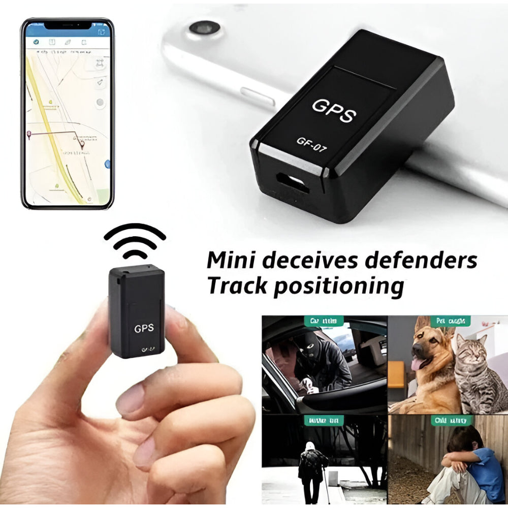 Rastreador GPS Magnético Compacto para Veículos com Localização em Tempo Real