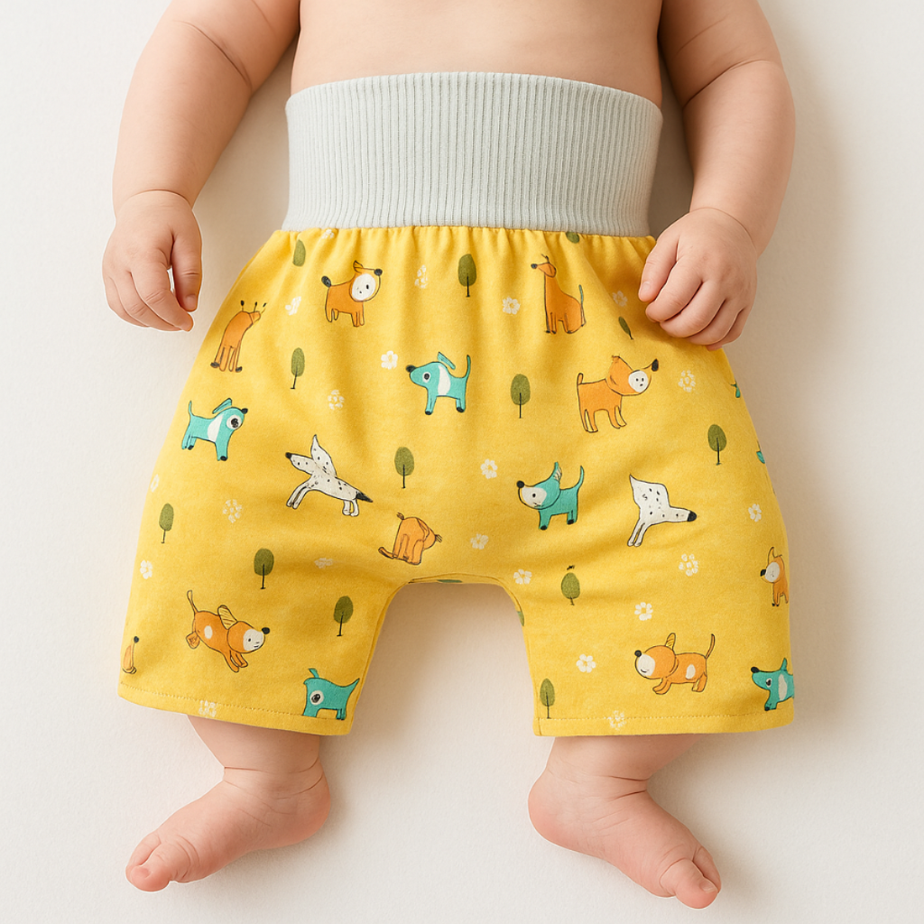 Herbruikbare katoenen zindelijkheidstrainingbroekjes voor baby's waterdicht ondergoed