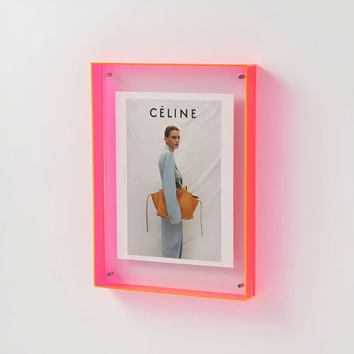 AuroraFrame Clear Acrylic Picture Frame For Modern Display