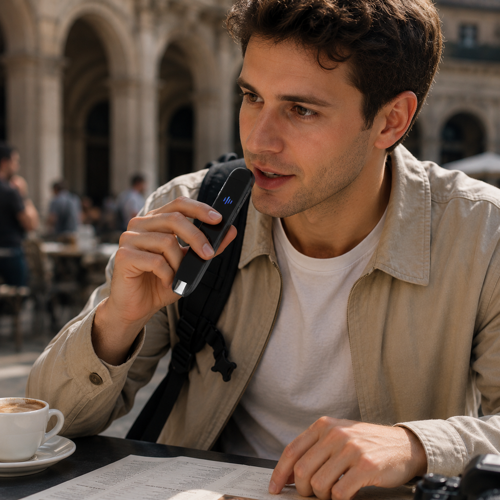 Portable Language Translator Pen With Voice And Text Translation For Travel