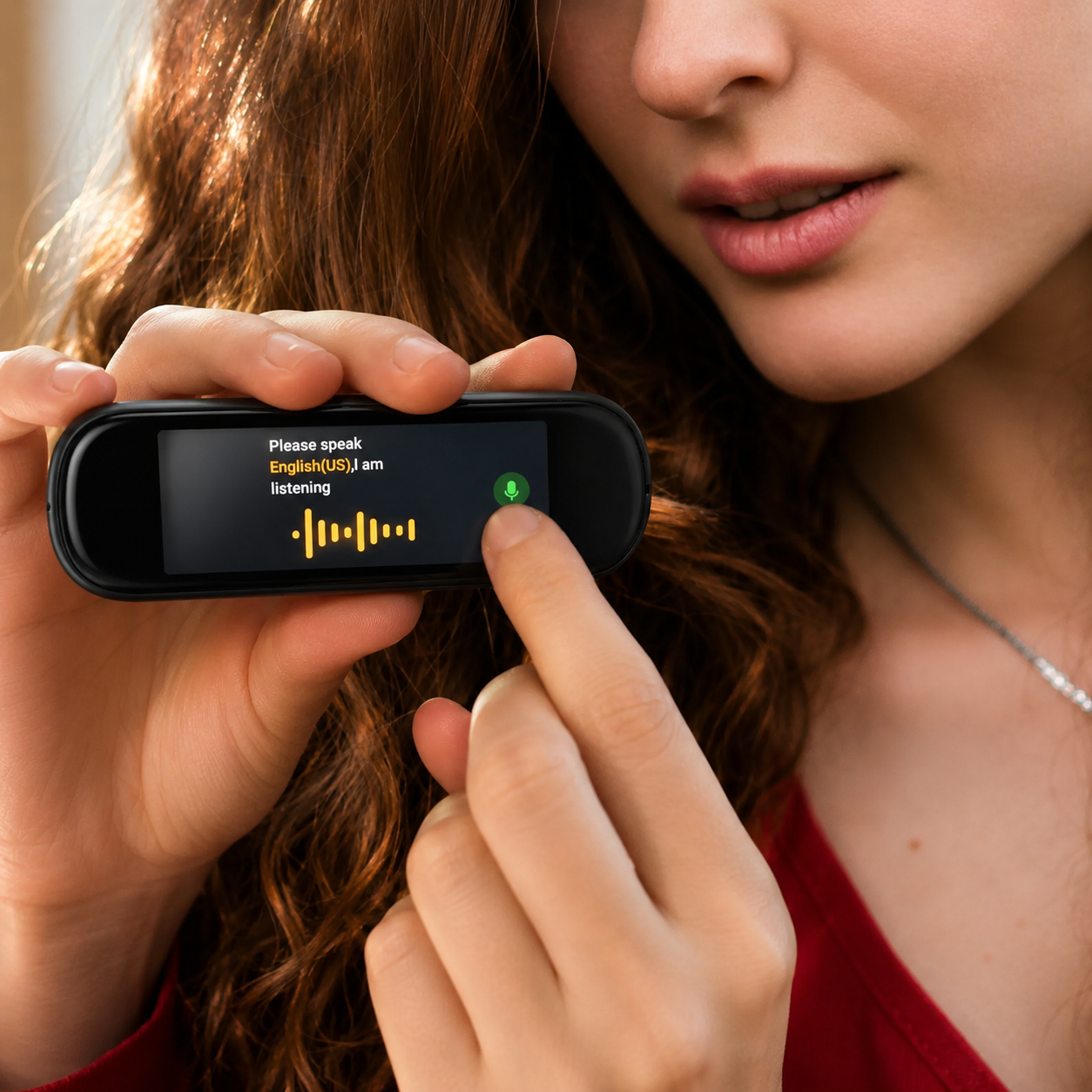 Portable Language Translator Pen With Voice And Text Translation For Travel
