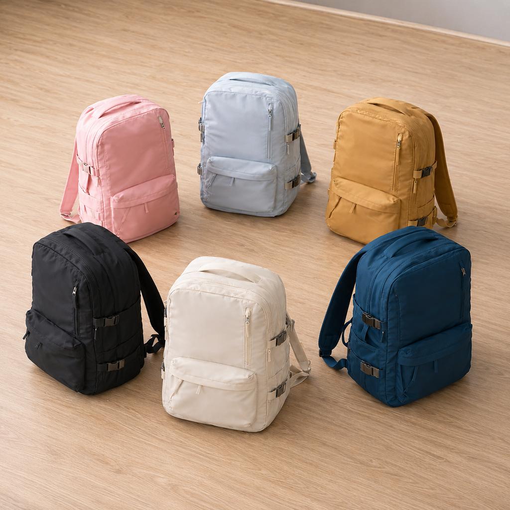Carry On Travel Backpack With Laptop Compartment And Shoe Pocket