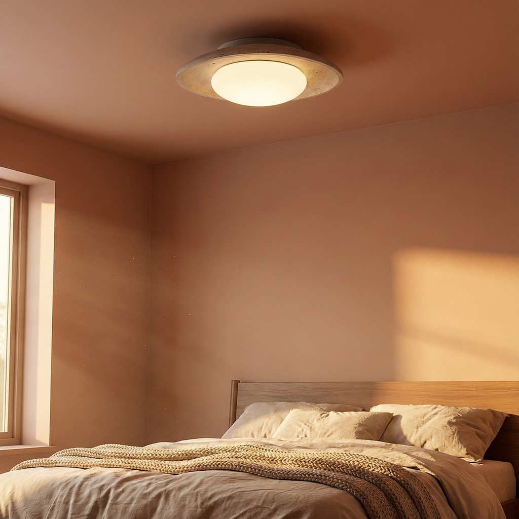 TerraLume Serene Compact Japandi Opbouwplafondlamp