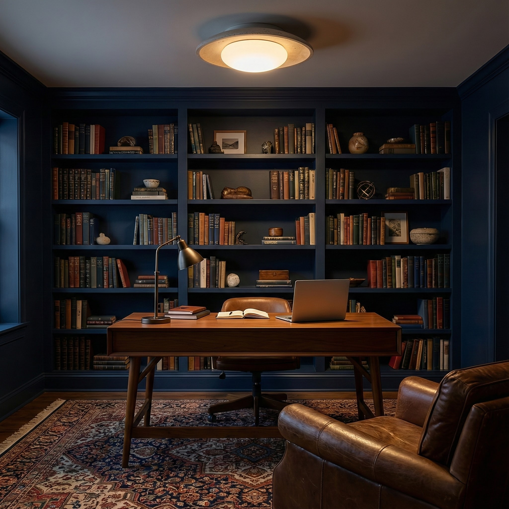 TerraLume Serene Compact Japandi Opbouwplafondlamp