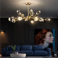 Aurelia Kristall-Hängeleuchte mit modernem Design und hellem Lichtstrahl