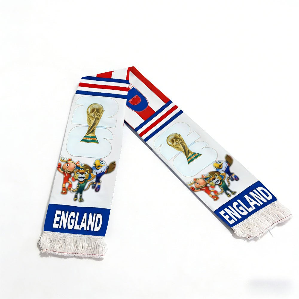 UK Flag Football Fan Scarf For World Cup And Matchday Events