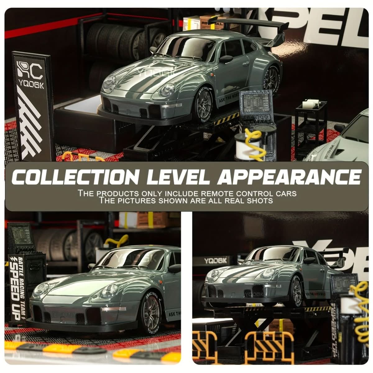 Nova Drift Master RC-auto met LED-wielen en 1:24 schaal 4WD