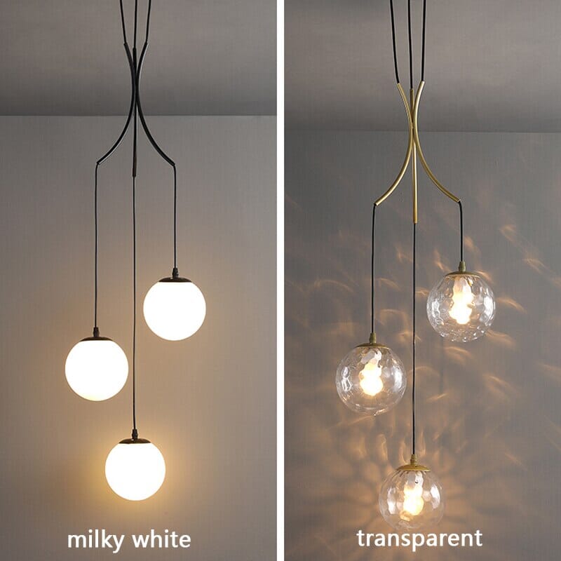 Suspension Lyvara moderne pour cuisine, salle à manger et salon