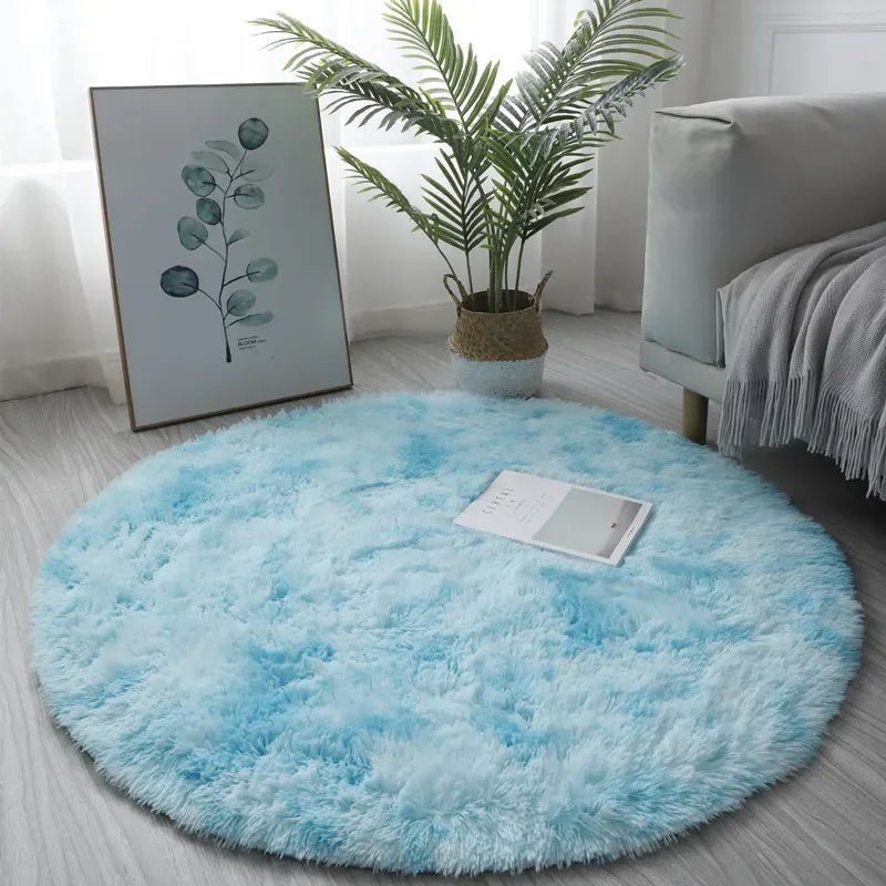 Fluffora Ultrasoft Round Plush Rug for Cozy Living Spaces