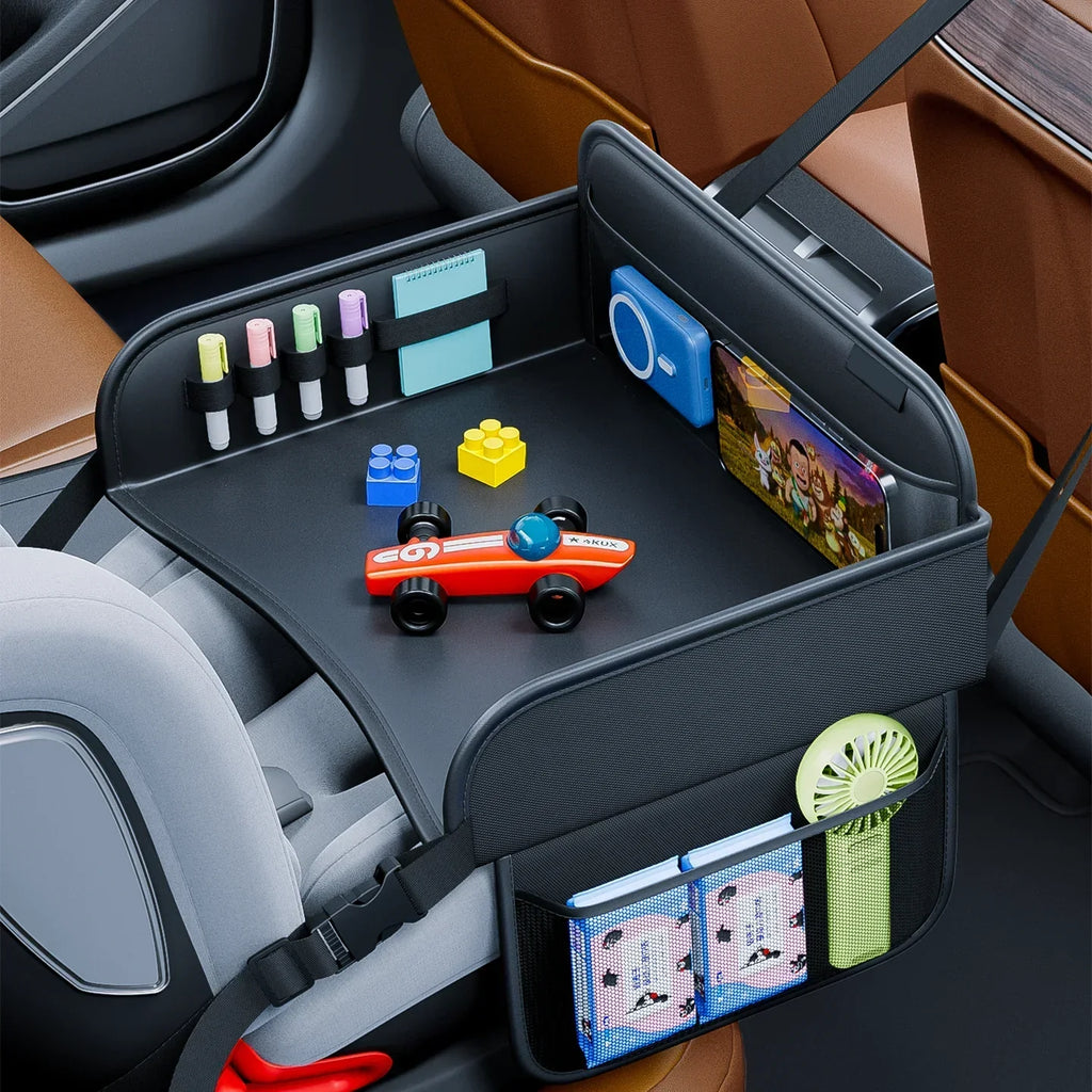 Autositz-Tablett-Organizer für Reisen, Essen und Zeichnen | Rosalyssa