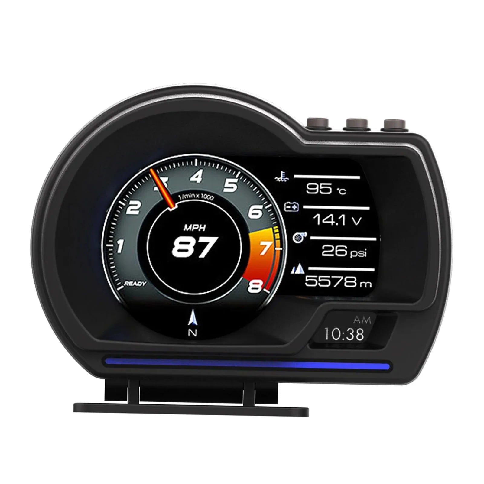 OBD2車用ヘッドアップディスプレイ 車両ダッシュ情報表示 | ロザリッサ