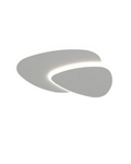 Asymmetrical Ceiling Light With LED Warm Glow For Modern Living Spaces