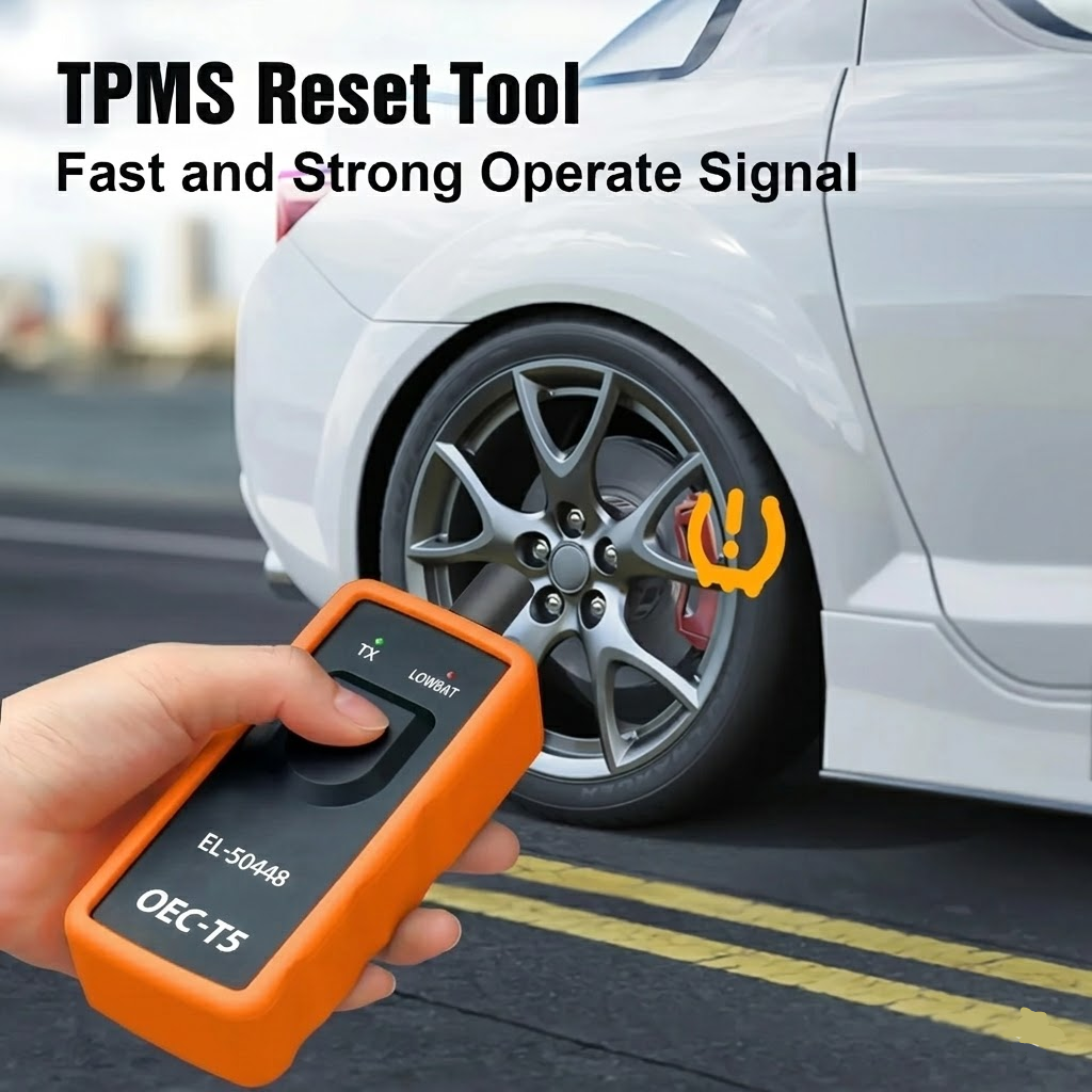 Herramienta inalámbrica de reprogramación TPMS para reinicio de sensor de neumáticos, configuración fácil
