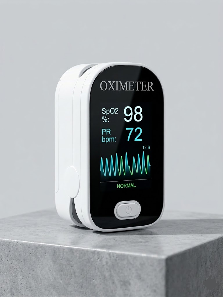 Pulsoximeter voor thuisgebruik met snelle digitale metingen