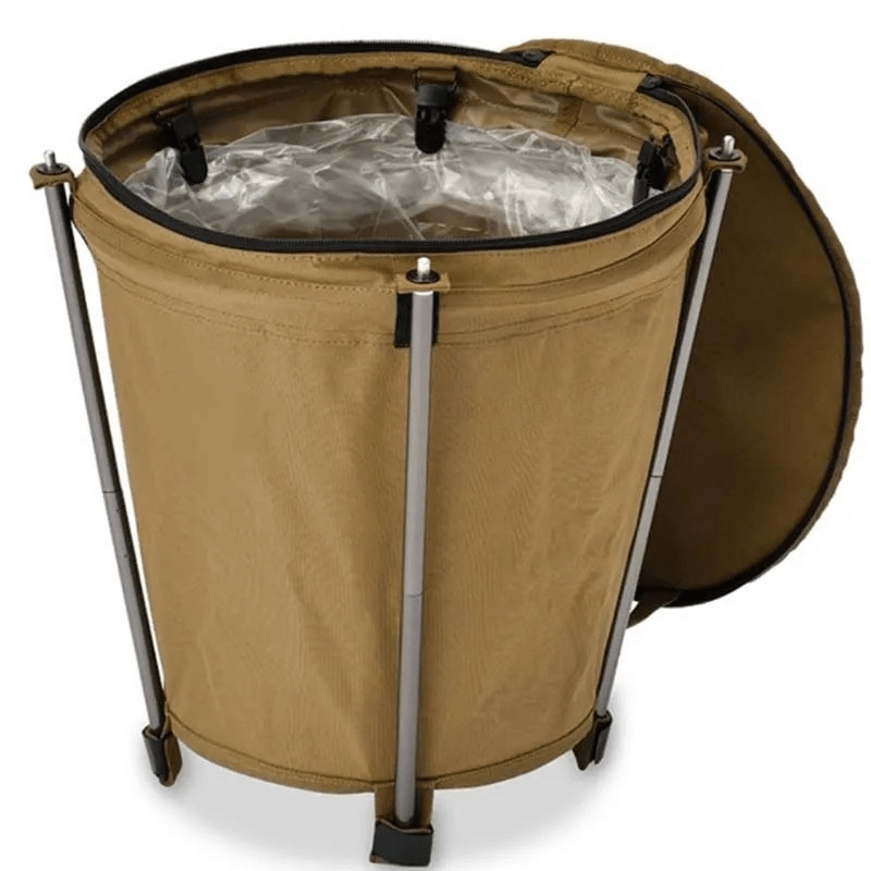 Sac de camping pliable TrailNest avec tissu Oxford et doublure PVC de 20 litres
