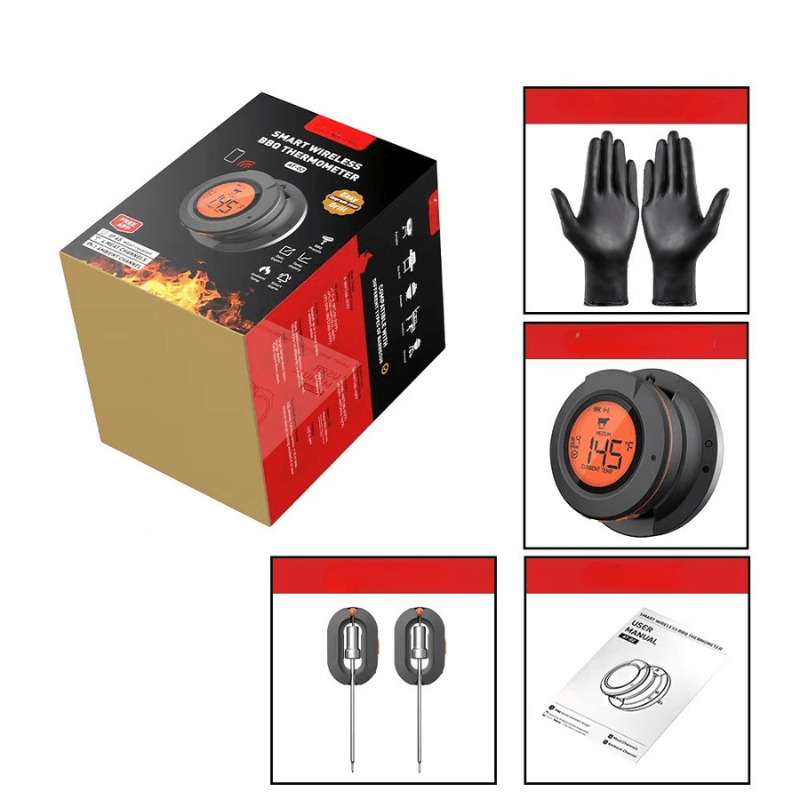 AeroTemp Pro kabelloses Fleischthermometer für Barbecue und Grillen