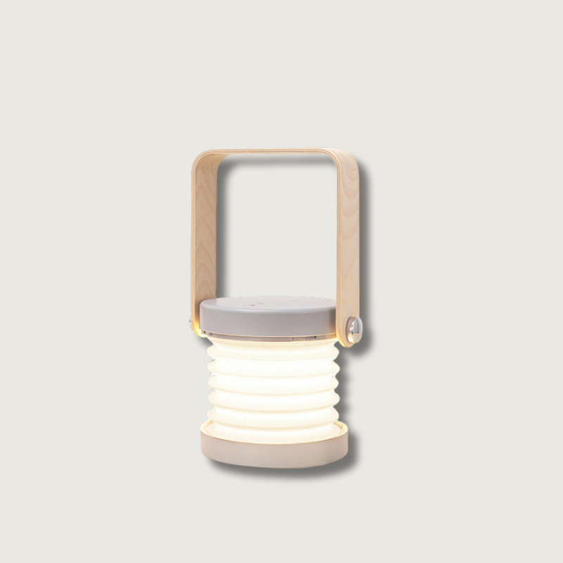 GlowHaven Honeycomb bærbar bordlampe med koselig glød