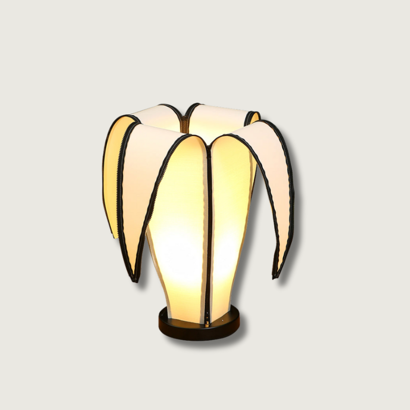 Lampa stołowa LumiBan w kształcie banana z miękkim, ciepłym światłem