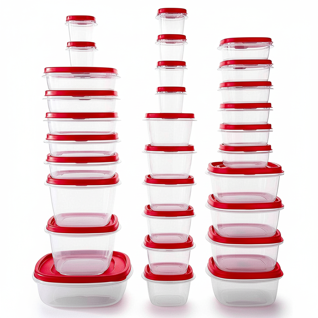 FreshNest 60 Contenitori per Conservazione Senza BPA per l'Organizzazione della Cucina