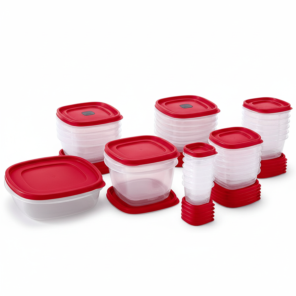FreshNest 60 Contenitori per Conservazione Senza BPA per l'Organizzazione della Cucina