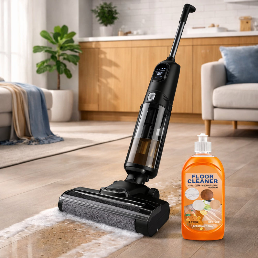 Cordless Vacuum Cleaner For Wet And Dry Floor Mopping