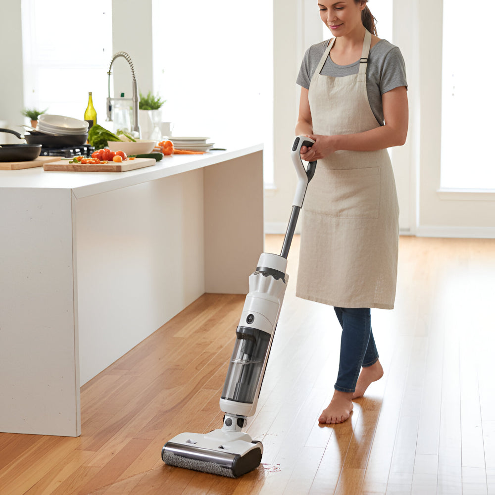 Cordless Vacuum Cleaner For Wet And Dry Floor Mopping