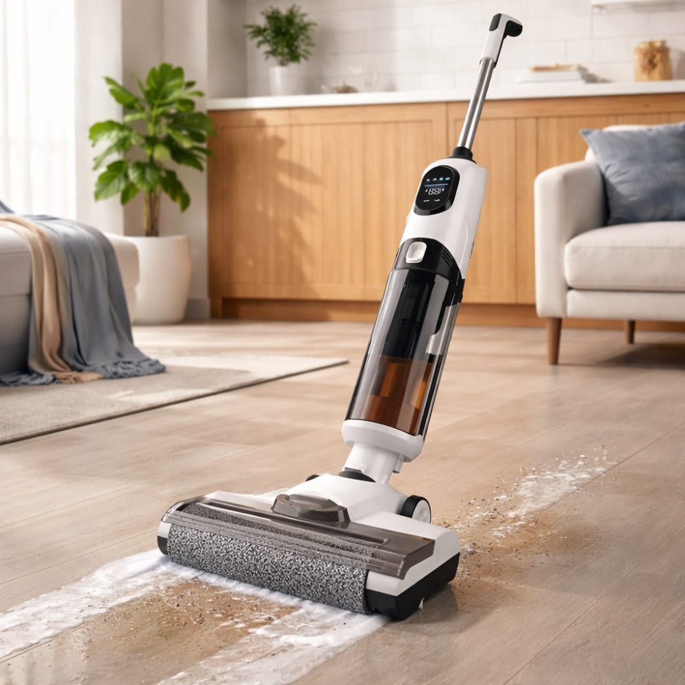 Cordless Vacuum Cleaner For Wet And Dry Floor Mopping