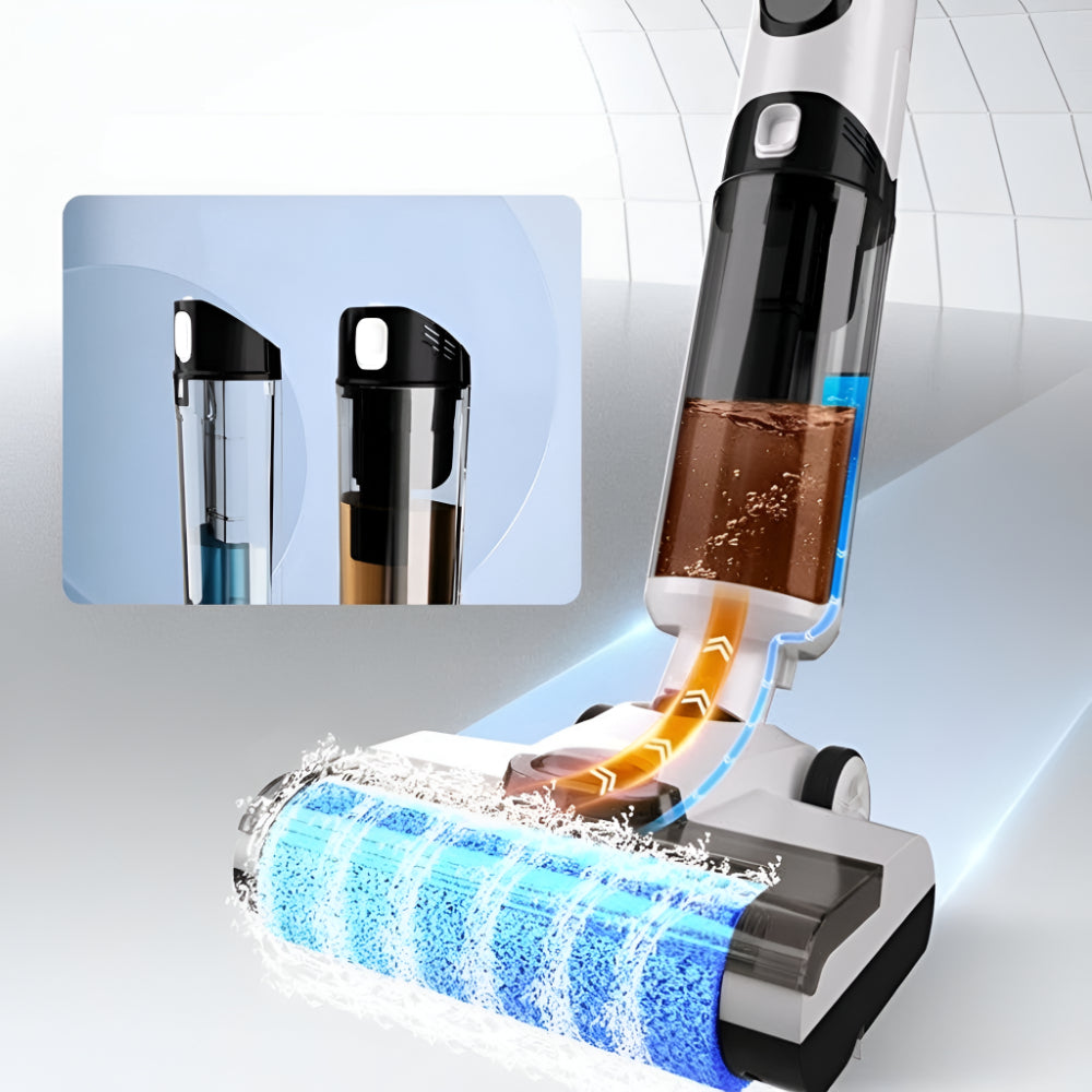 Cordless Vacuum Cleaner For Wet And Dry Floor Mopping