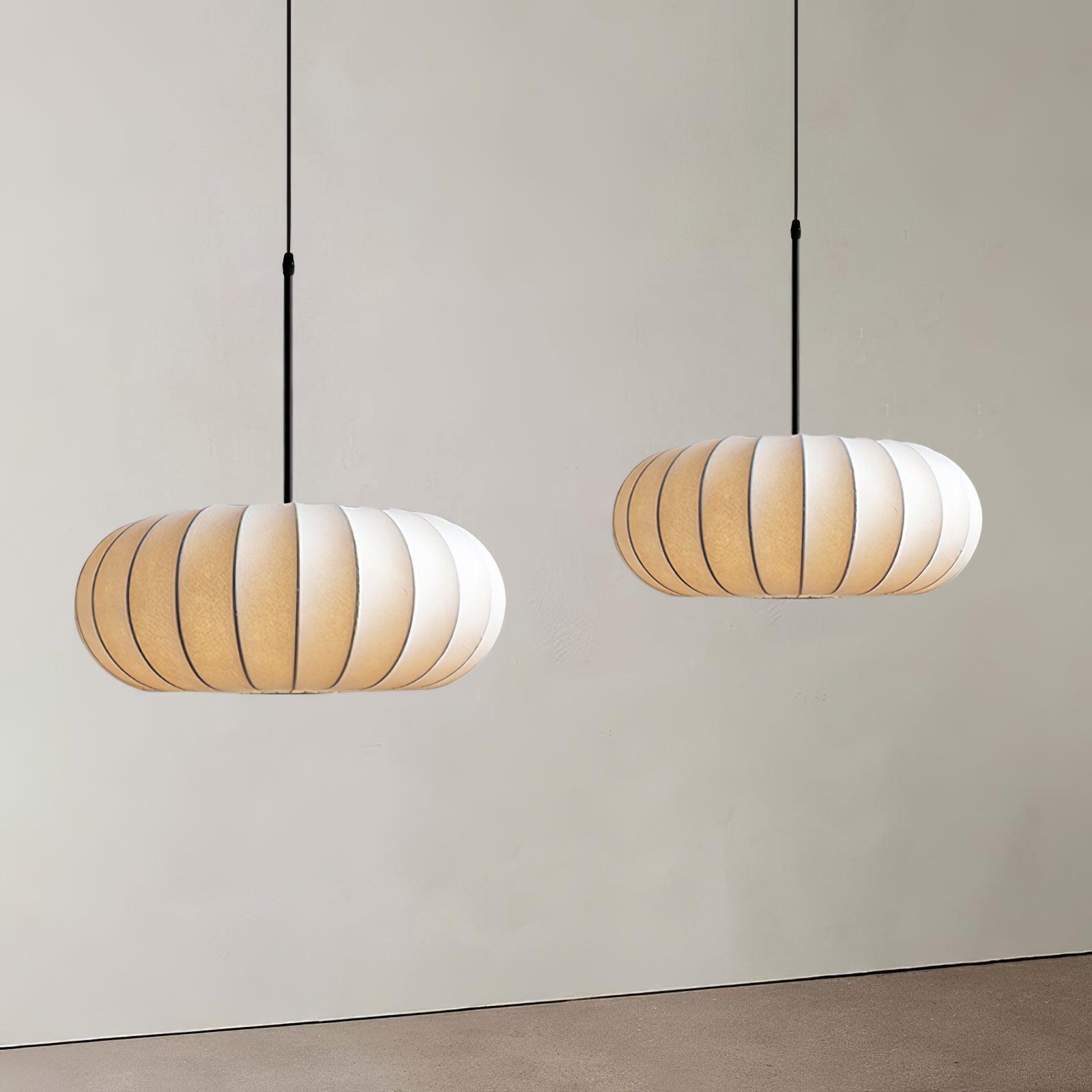 Závěsná lampa Horizon inspirovaná japonským minimalismem a wabi-sabi