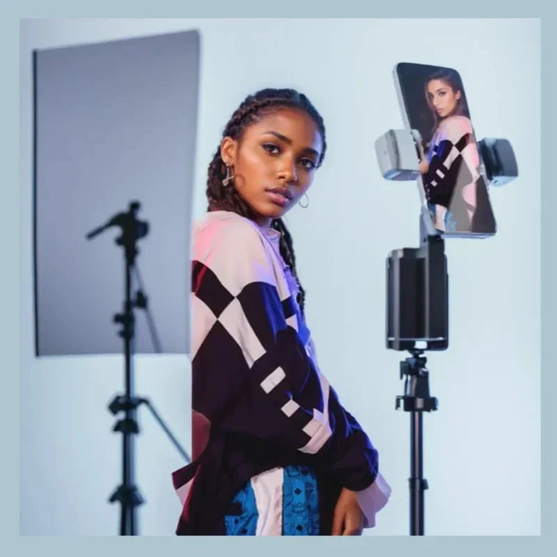 Smart Tracking Gimbal Stabilizer For Stable Selfies | Rosalyssa