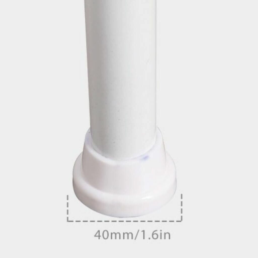 NovaFlex høydejusterbar dusjtårn med vanntett hylle og rustfri oppbevaring