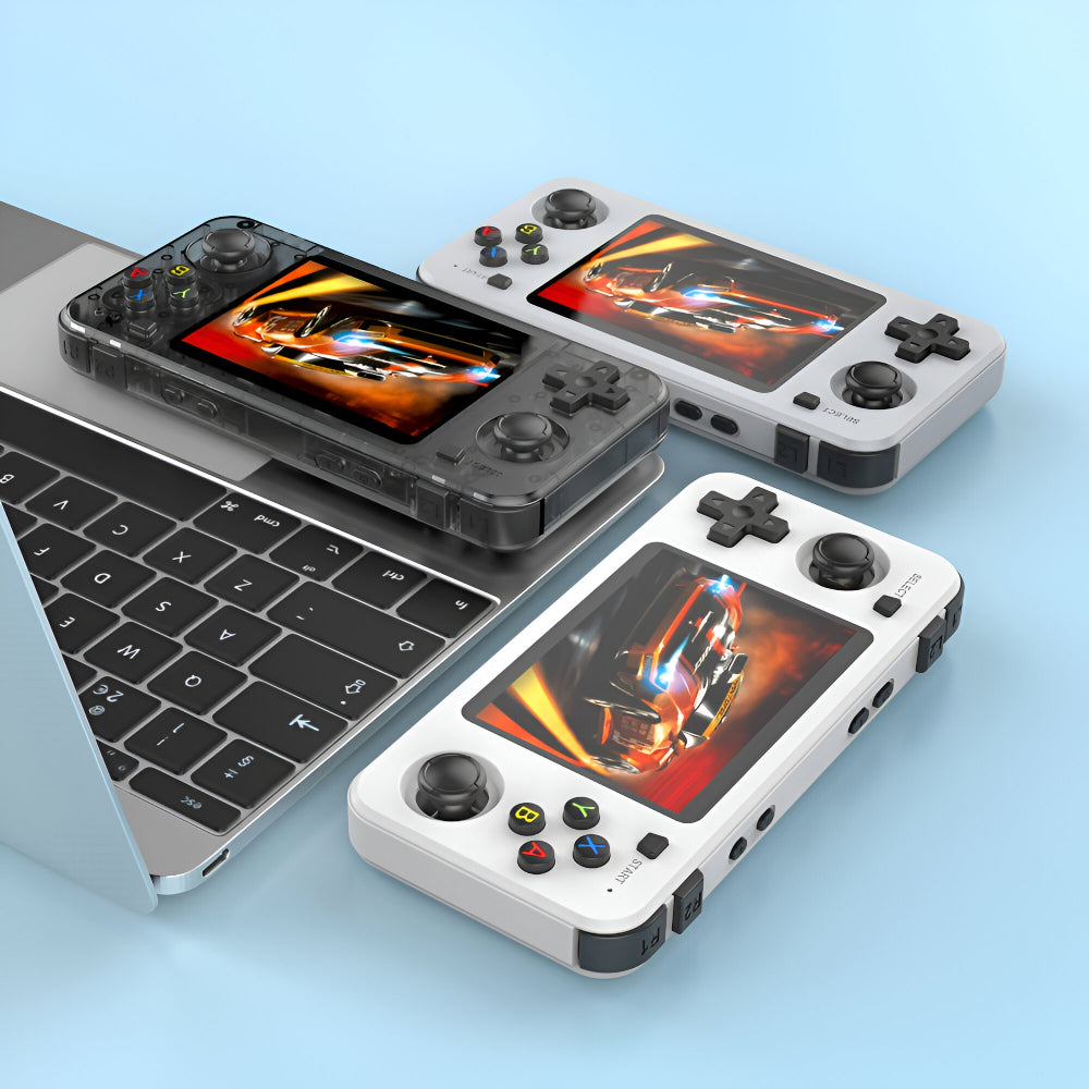 内蔵ゲーム搭載のポータブルクアッドコアハンドヘルドレトロアーケードコンソール