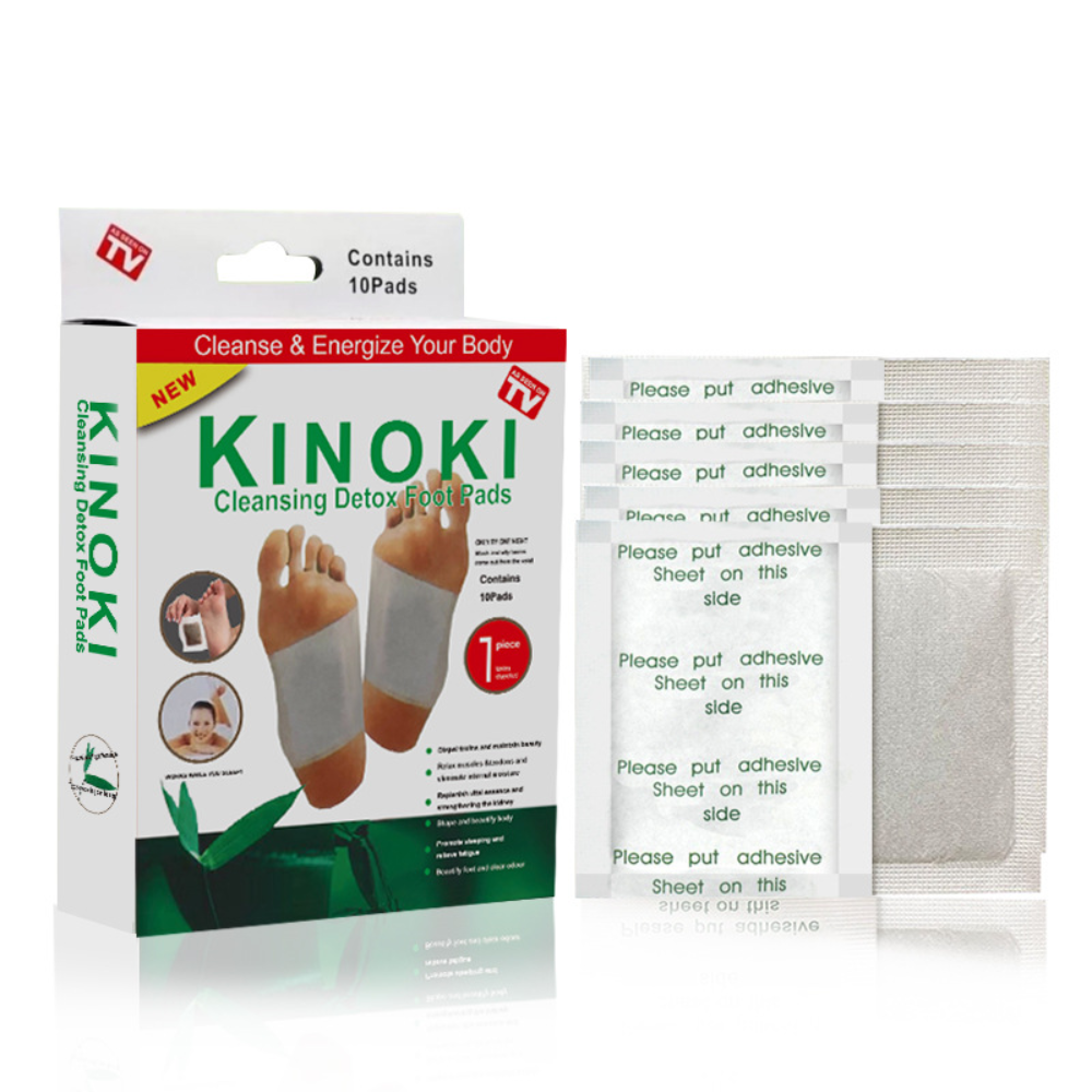 Bamboo Foot Patch Set With Adhesive Sole Care Pads